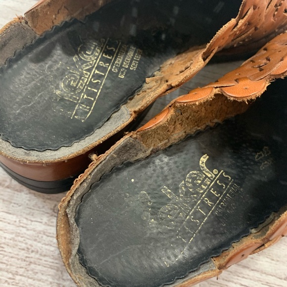 Rieker Womens Size 40 / 9 Brown Leather Shoes - Picture 6 of 12